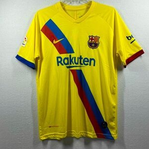 NIKE‎ BARCELONA RAKUTEN LIONEL MESSI #10 MEDIUM AWAY JERSEY SHORT SLEEVE
